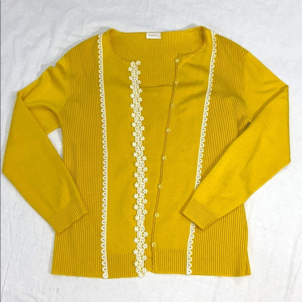 Valentino Roma Cardigan Cami Set